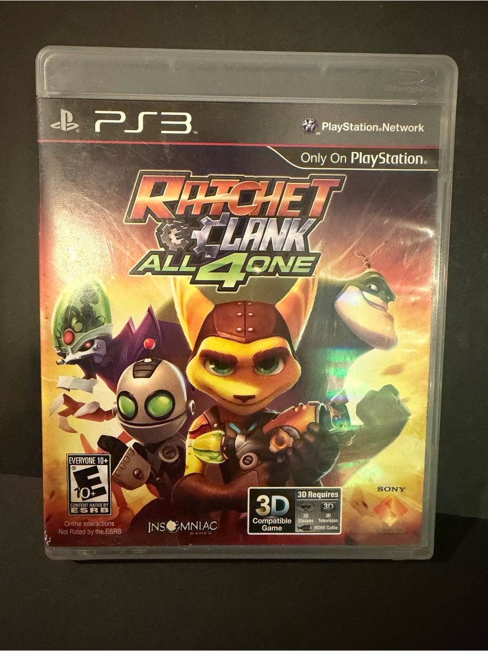 Ratchet And Clank All Four And One 2011 Play Station 3 Game CIB* TESTED